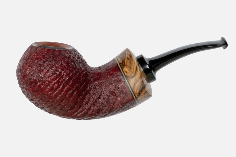 Dirk Heinemann - Sandblast Bent Tomato Pipo (Filtresiz)