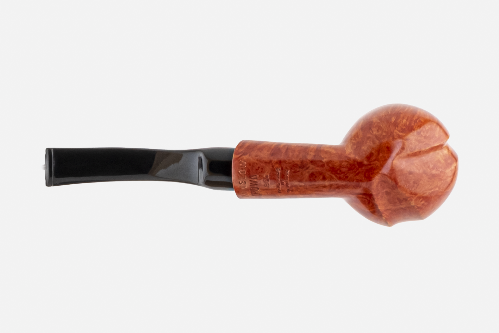 Winslow Crown 300 - Freehand Bent Brandy Pipe (9mm)