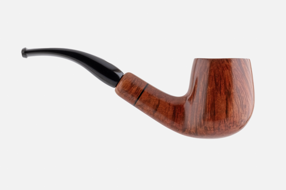 Il Ceppo - Smooth Bent Billiard Pipo (Filtresiz)