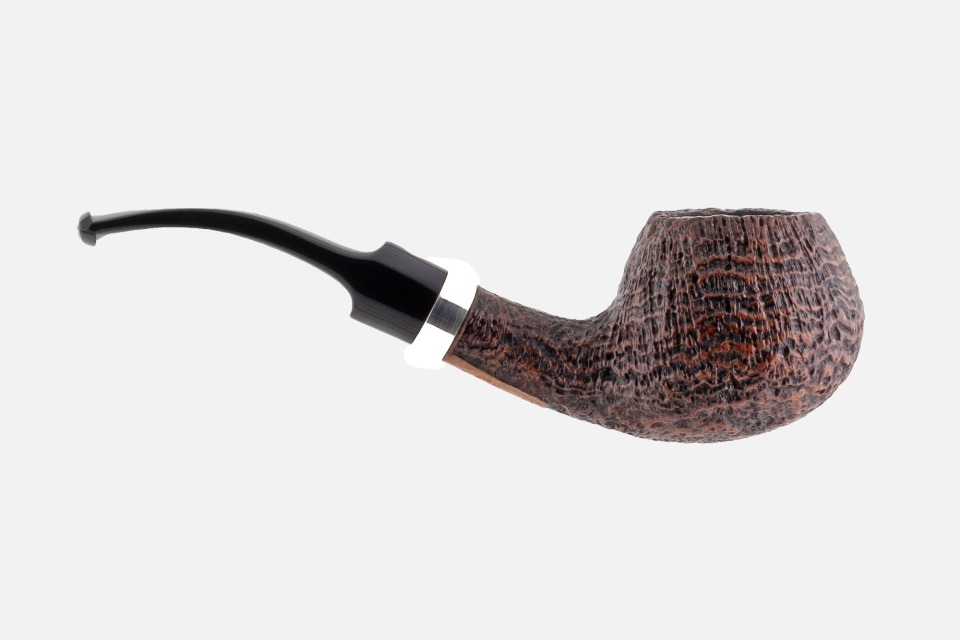 Il Ceppo - Sandblast Half Bent Apple Pipo (Filtresiz)