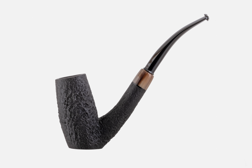 Il Duca - Barone (B) Sandblasted Hybrid Freehand Sitter Pipo (Filtresiz)