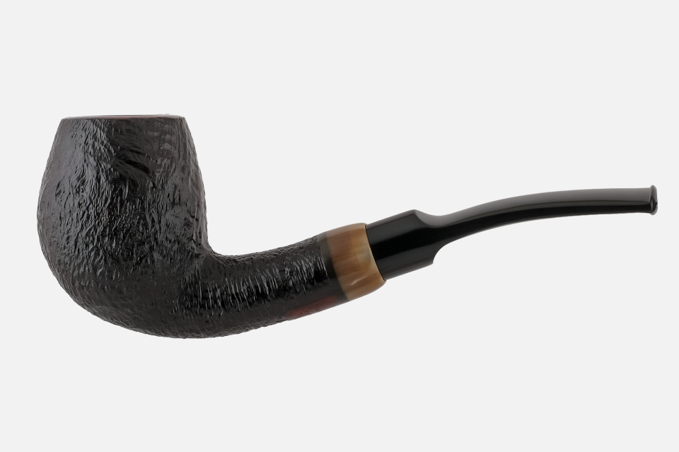 Sara Eltang - Sandblast Bent Billiard Pipo (Filtresiz)