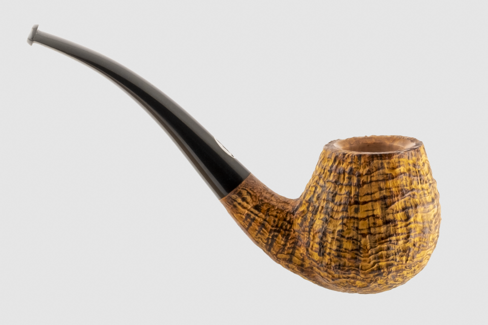 Regina Scarlatta - Sandblast Bent Apple Pipo (Filtresiz)