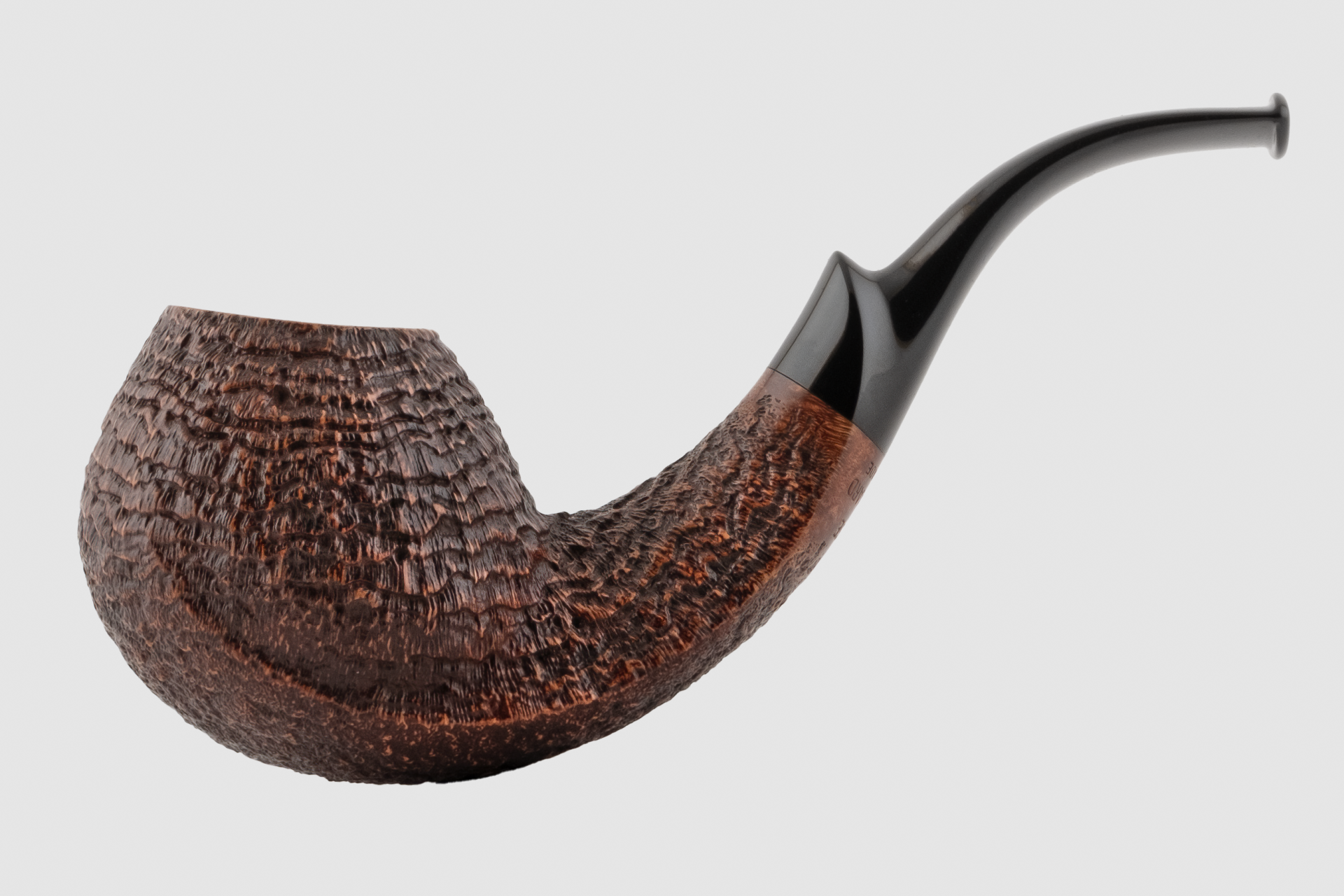 Lasse Skovgaard - Sandblast Bent Brandy Pipe (Unfiltered)