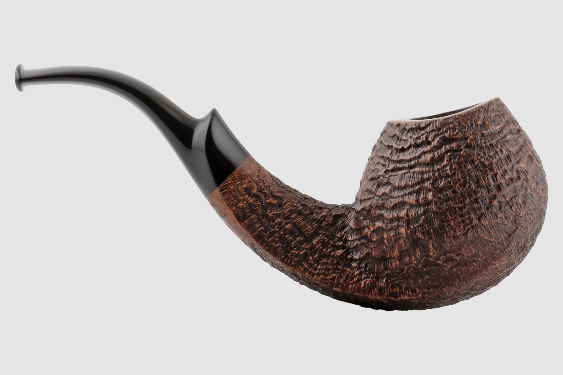 Lasse Skovgaard - Sandblast Bent Brandy Pipe (Unfiltered)