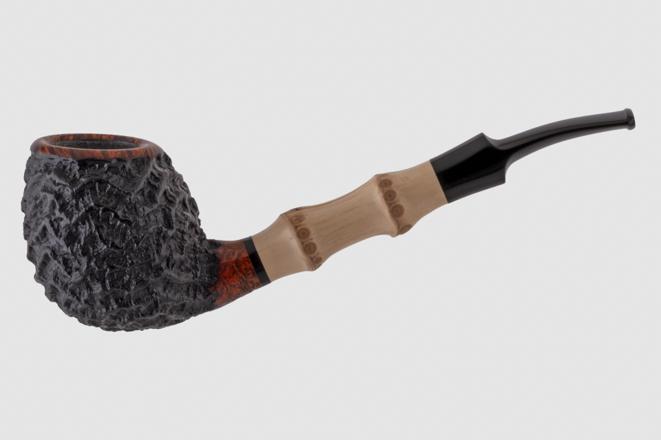 Bay Denmark - Rustik Half Bent Bamboo Egg (Filtresiz)