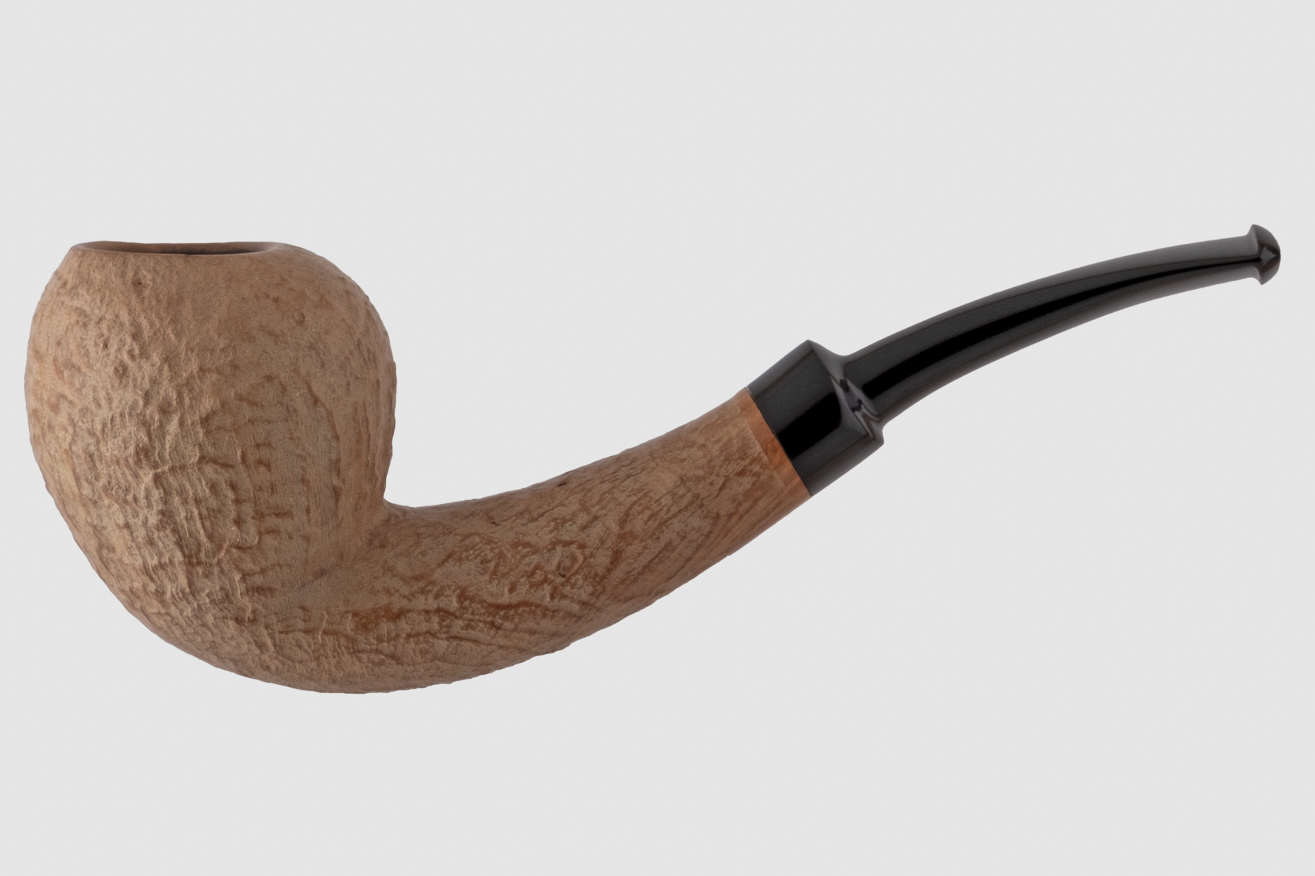 Pipe Ganci - Sandblast Half Bent Acorn Pipe (Without Filter)