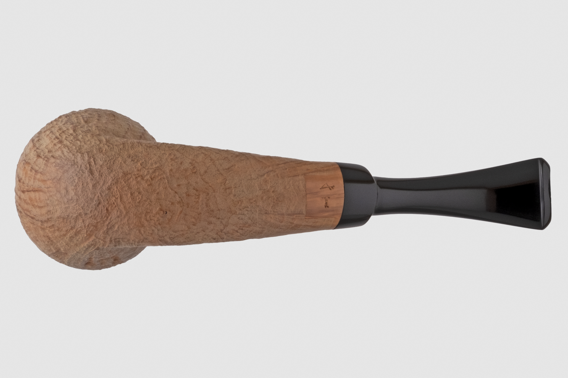 Pipe Ganci - Sandblast Half Bent Acorn Pipe (Without Filter)