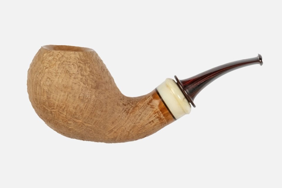 Gabriele - Sandblast Bent Apple Pipo (Filtresiz)