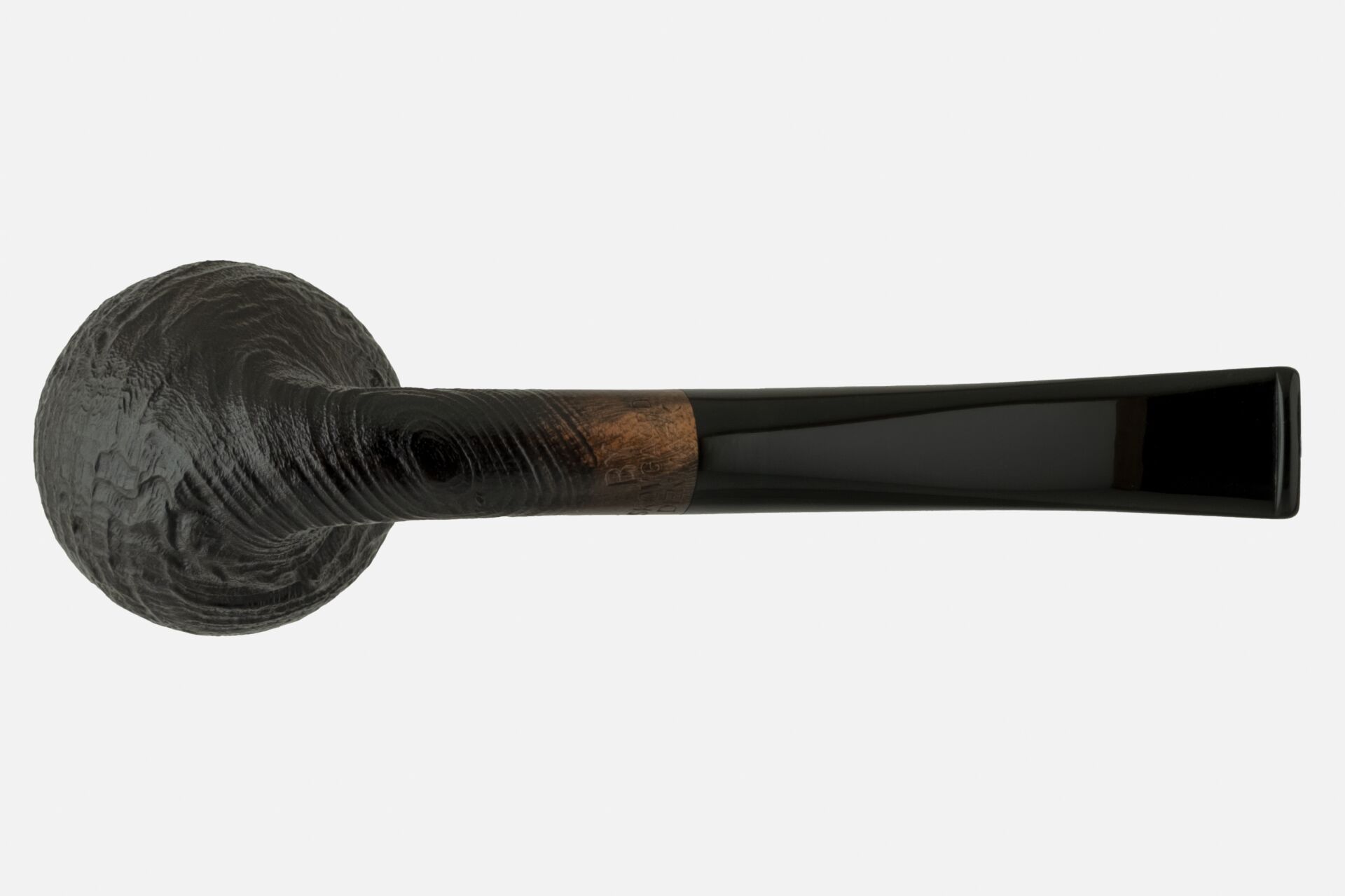 By Skovgaard - Sandblast Half Bent Acorn Pipo (Filtresiz)