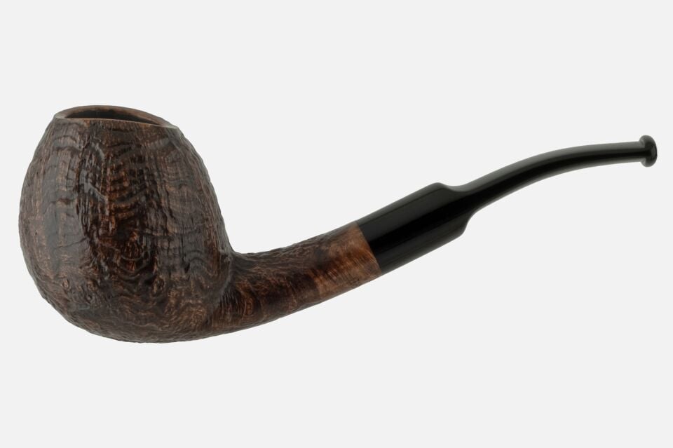 By Skovgaard - Sandblast Bent Brandy Pipo (Filtresiz)