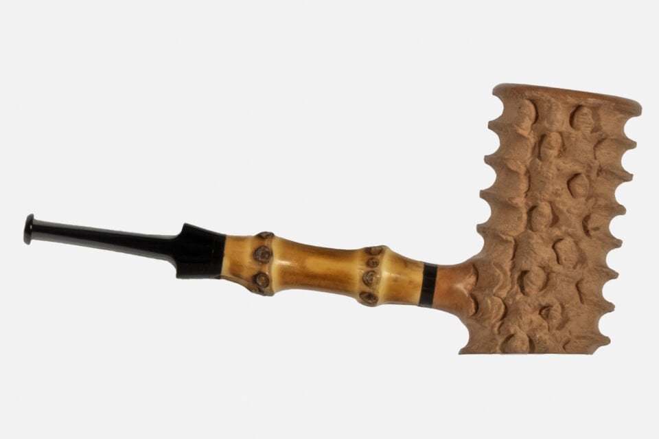 Tom Eltang - Rusticated Naturel Bamboo Poker (Filtresiz)