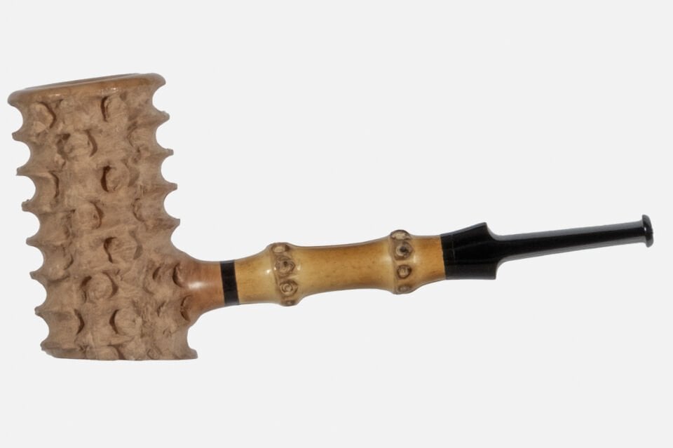 Tom Eltang - Rusticated Naturel Bamboo Poker (Filtresiz)