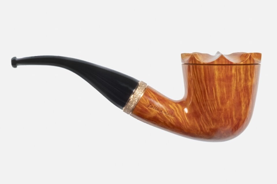 Fabrizio Romeo - Smooth Crown Bent Dublin Pipo (Filtresiz)