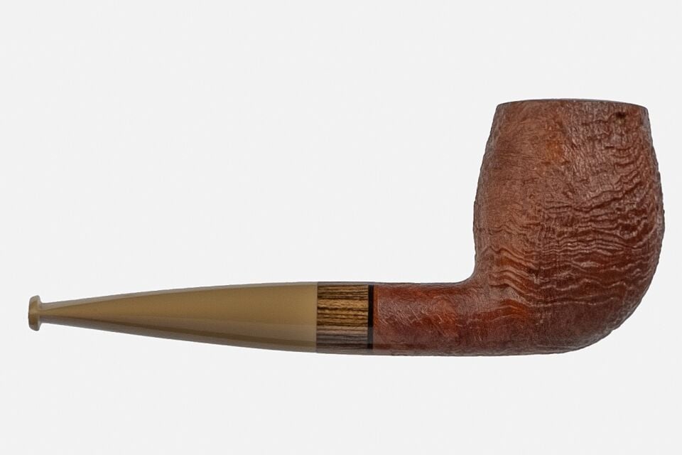 Alexander Bestik - Sandblast Billiard Pipo (Filtresiz)