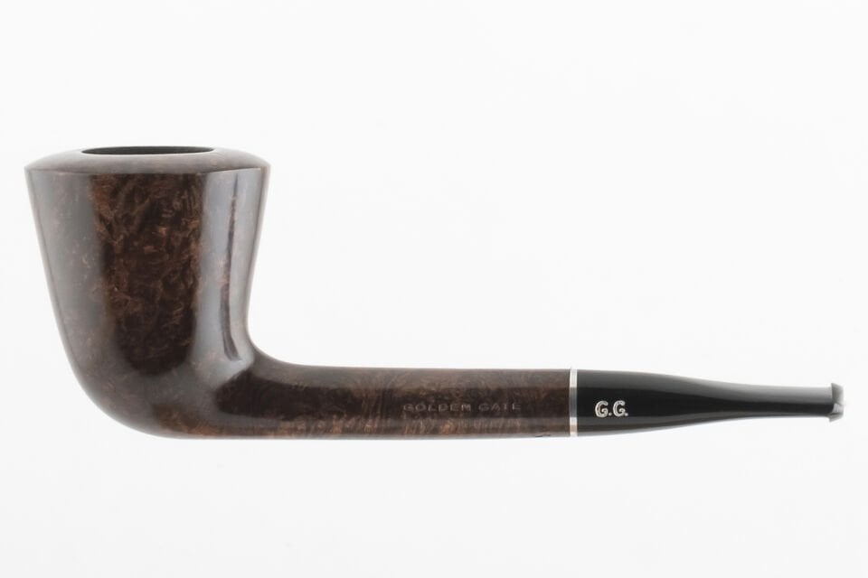 Golden Gate Dublin Smooth Briar Pipo (Filtresiz)